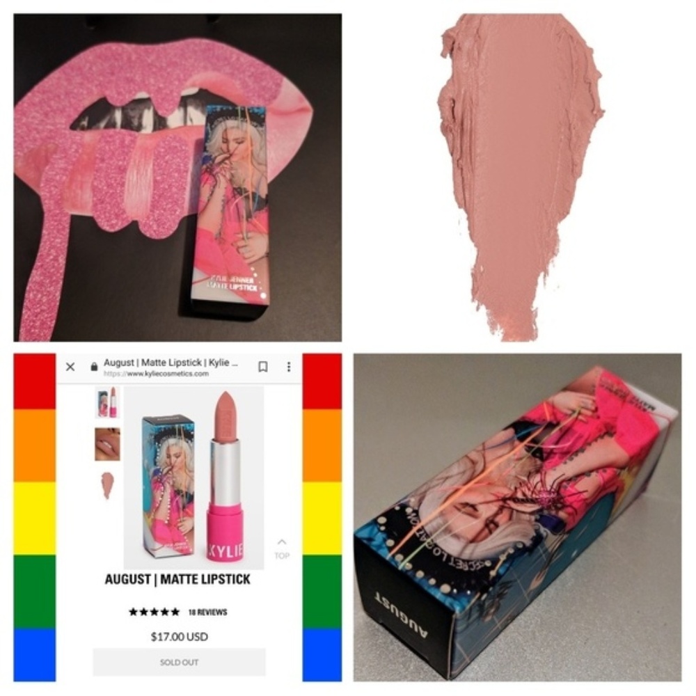 Kylie Cosmetics August Matte Lipstick - 21 B-Day
